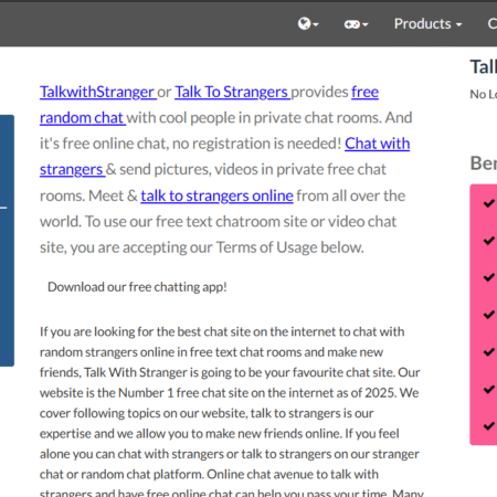 TalkWithStranger Review  – Is This Anonymous Chat Site Worth Your Time?